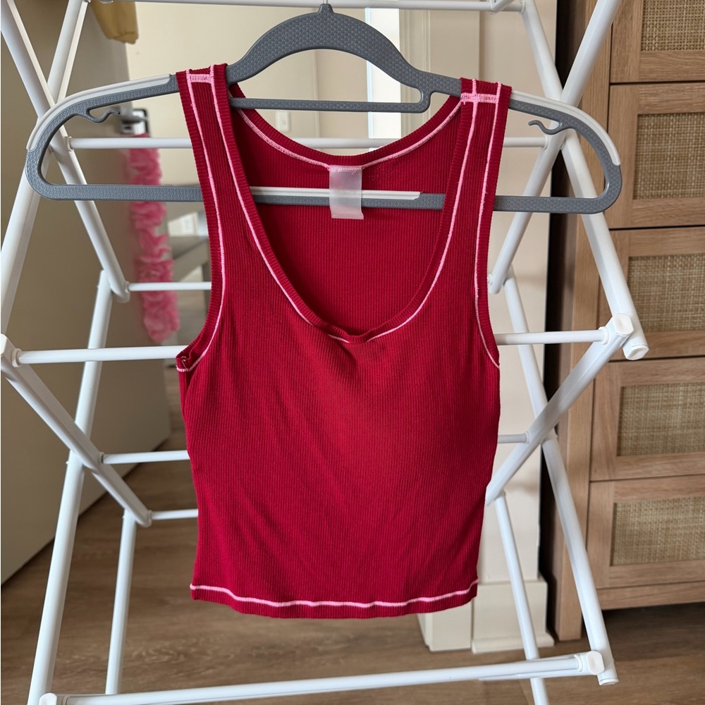 Amazon Essentials Red Tank Top